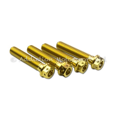 Gold titanium front - gold, fork