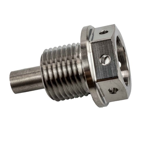 Titanium oil drain - titanium, suzuki