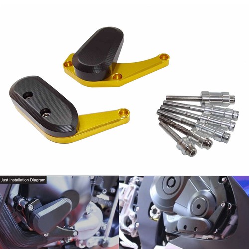 Gold engine guard - engine, pad